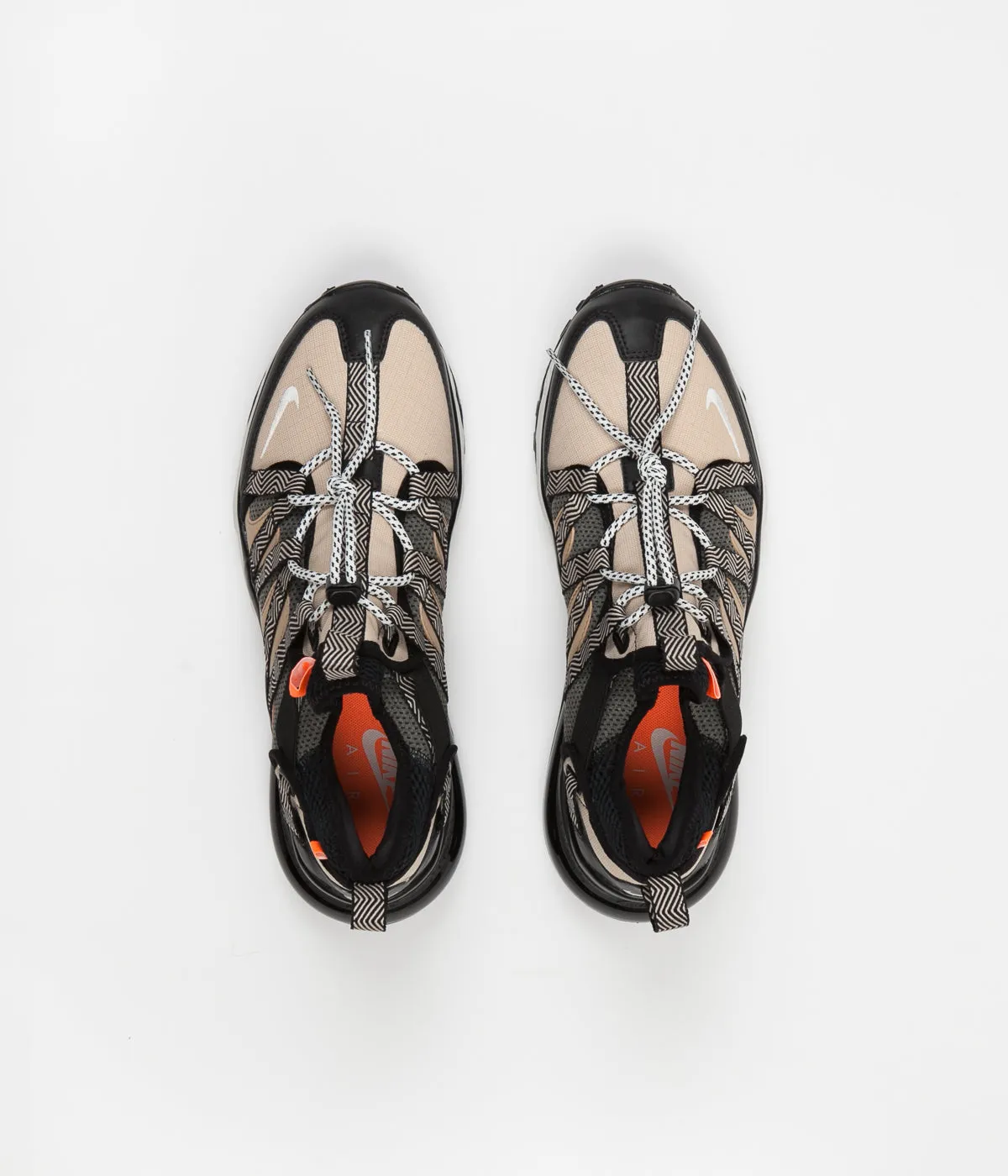 Nike Air Max 270 Bowfin Shoes - Black / Phantom - Desert - Cone