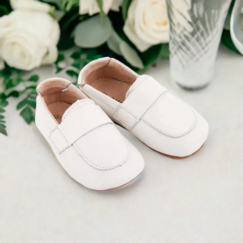 Oliver First/Pre Walker Baby & Toddler Loafers White