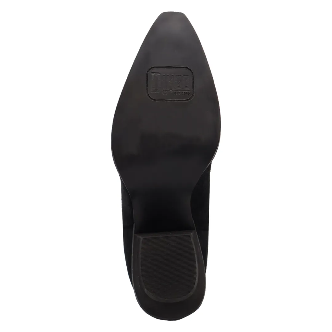Online Exclusive | Dingo | Rodeo Queen Suede Leather Bootie in Black ** PREORDER