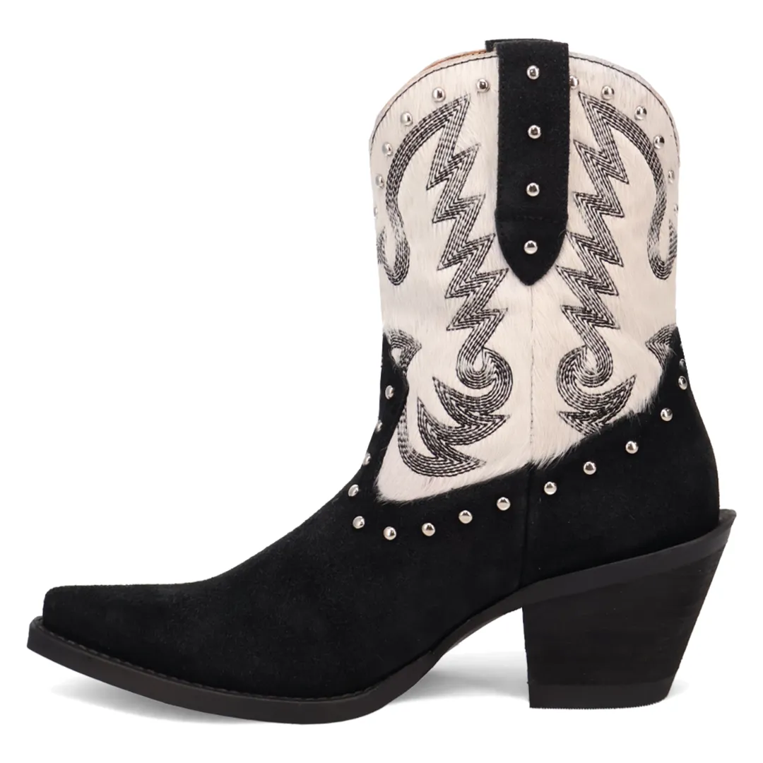 Online Exclusive | Dingo | Rodeo Queen Suede Leather Bootie in Black ** PREORDER