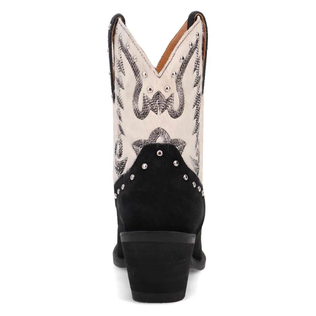 Online Exclusive | Dingo | Rodeo Queen Suede Leather Bootie in Black ** PREORDER