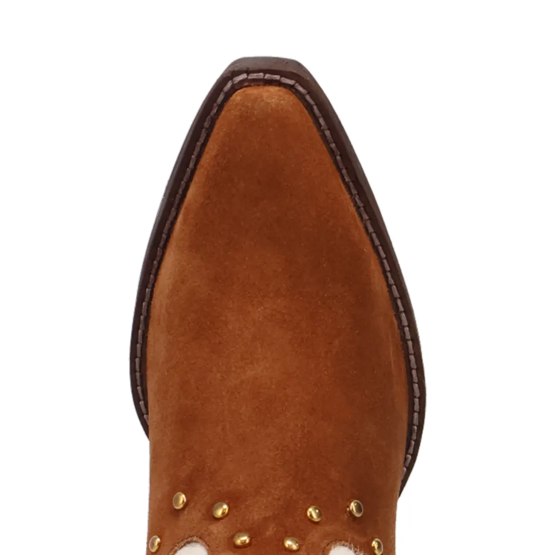 Online Exclusive | Dingo | Rodeo Queen Suede Leather Bootie in Brown ** PREORDER