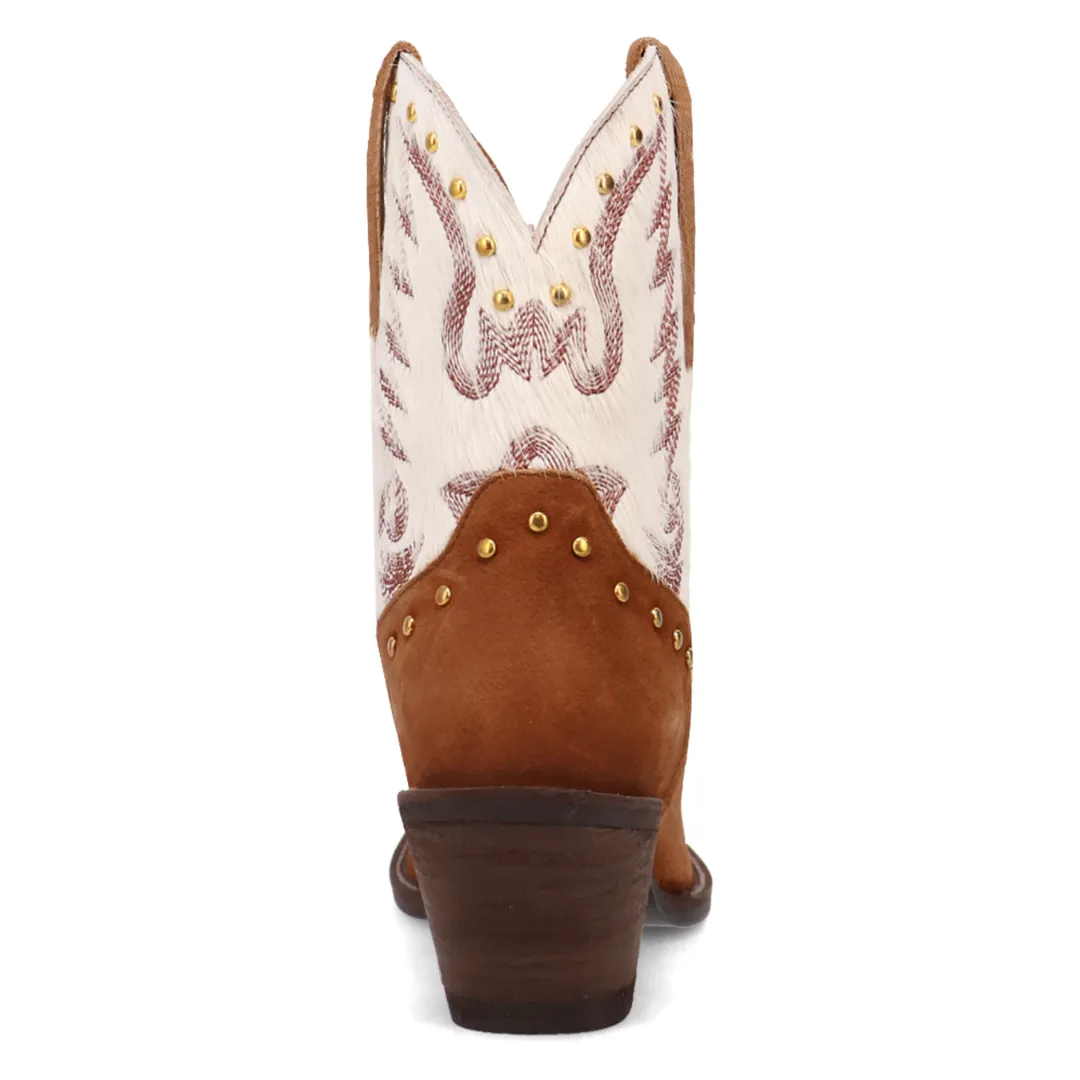 Online Exclusive | Dingo | Rodeo Queen Suede Leather Bootie in Brown ** PREORDER