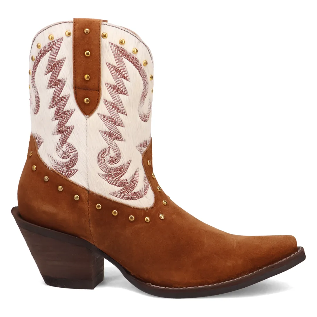 Online Exclusive | Dingo | Rodeo Queen Suede Leather Bootie in Brown ** PREORDER