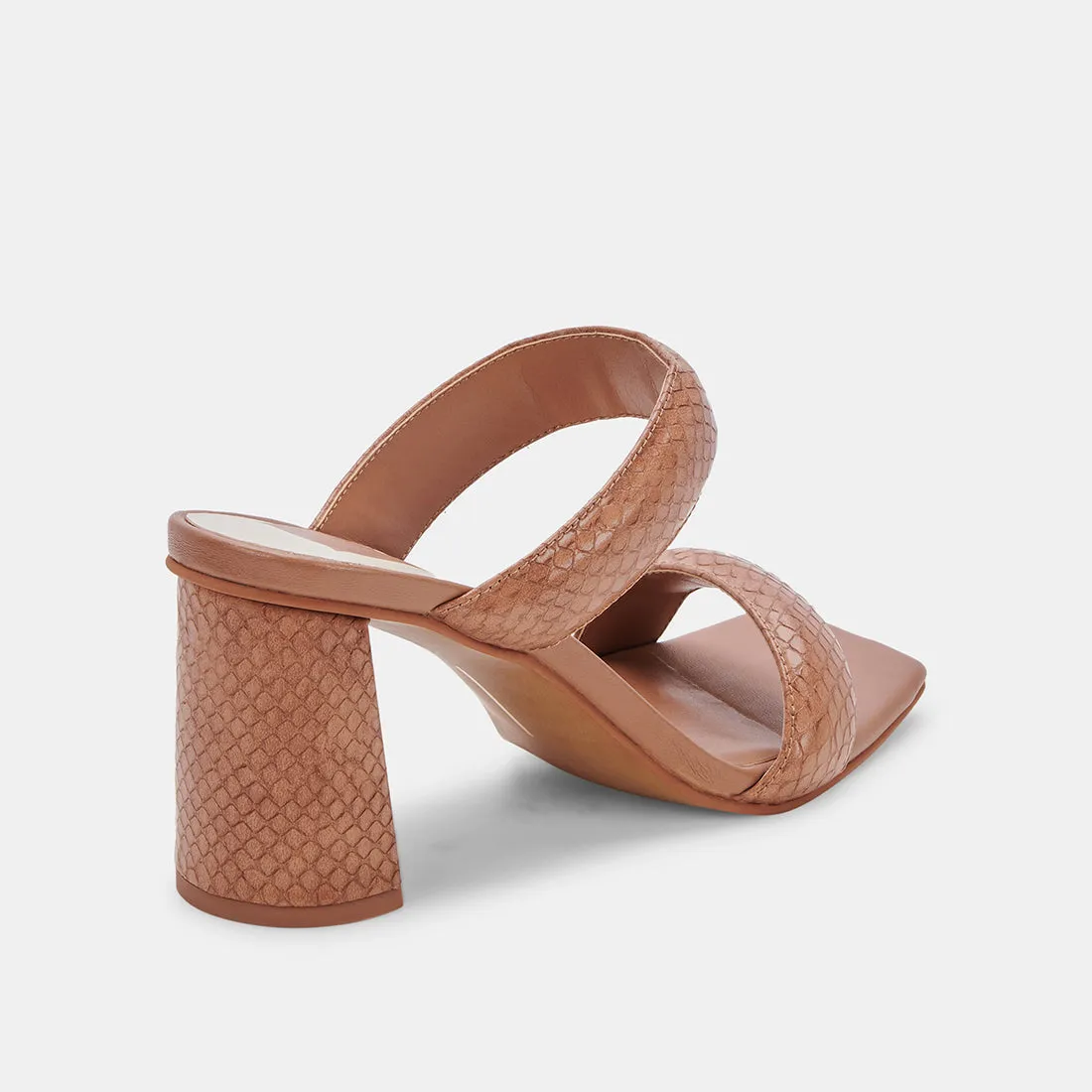 PASCOE HEELS LUGGAGE EMBOSSED STELLA - re:vita