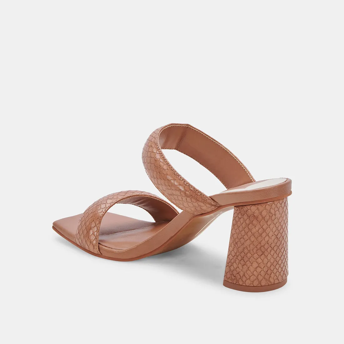 PASCOE HEELS LUGGAGE EMBOSSED STELLA - re:vita