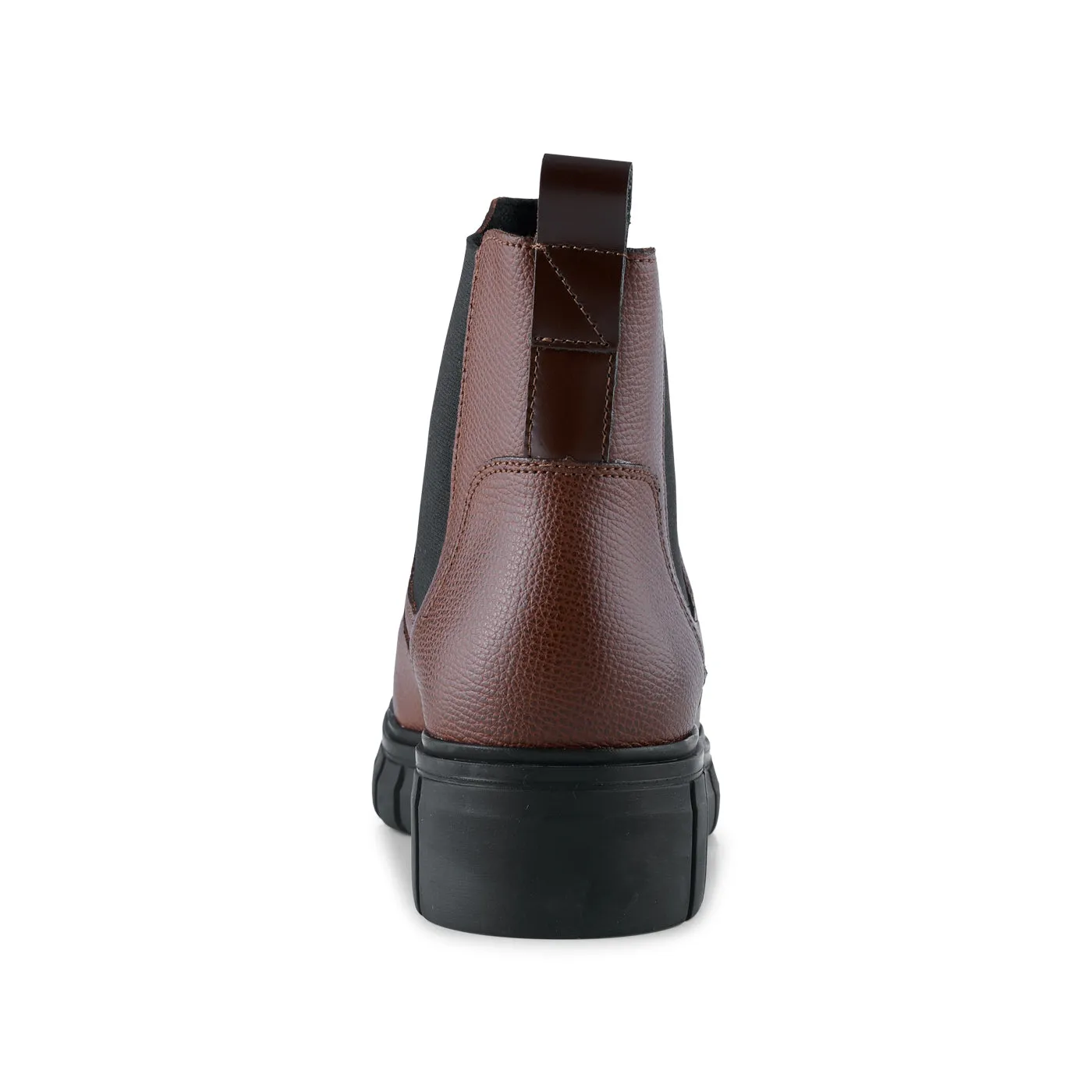 Rebel warm boot leather - DARK BROWN