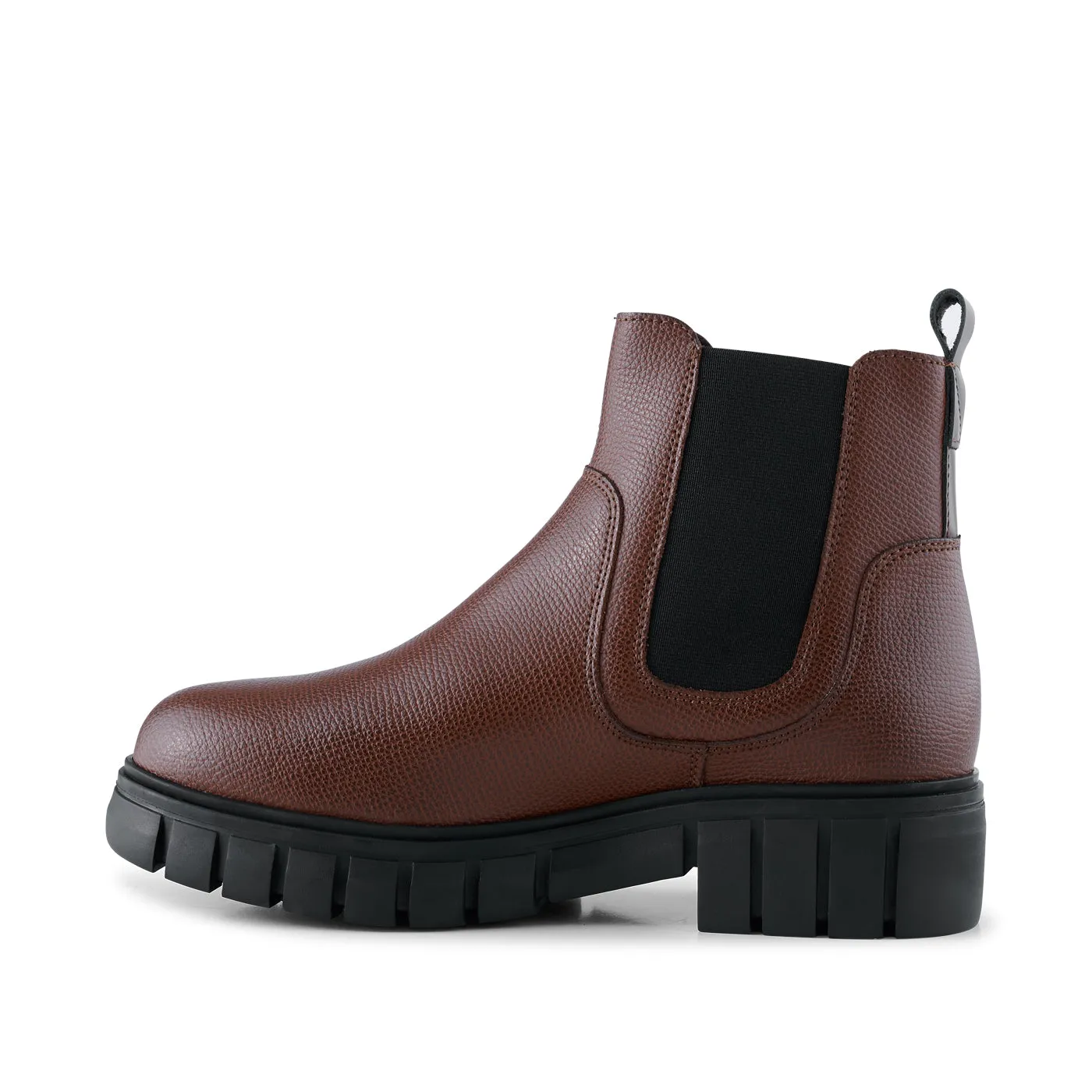 Rebel warm boot leather - DARK BROWN