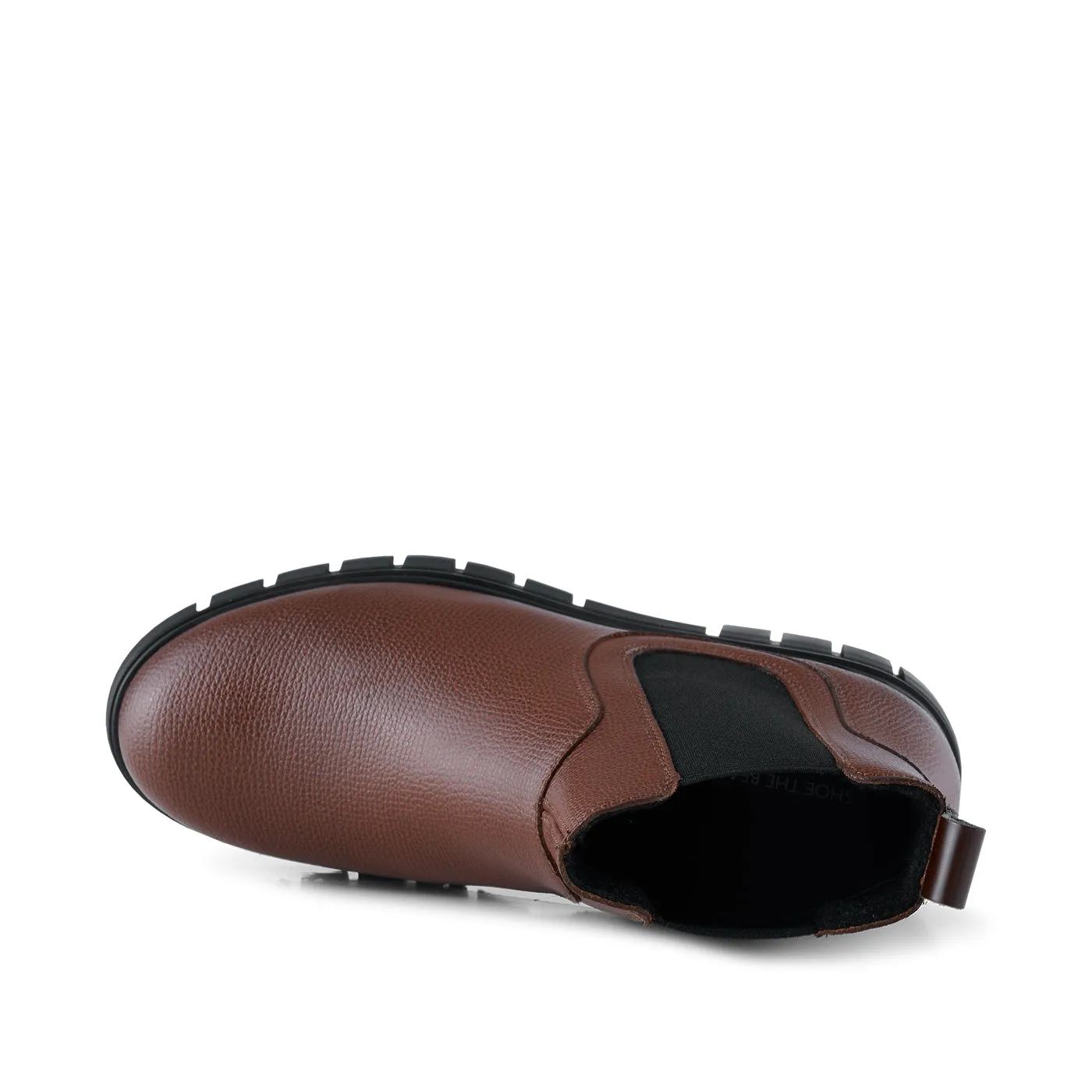 Rebel warm boot leather - DARK BROWN