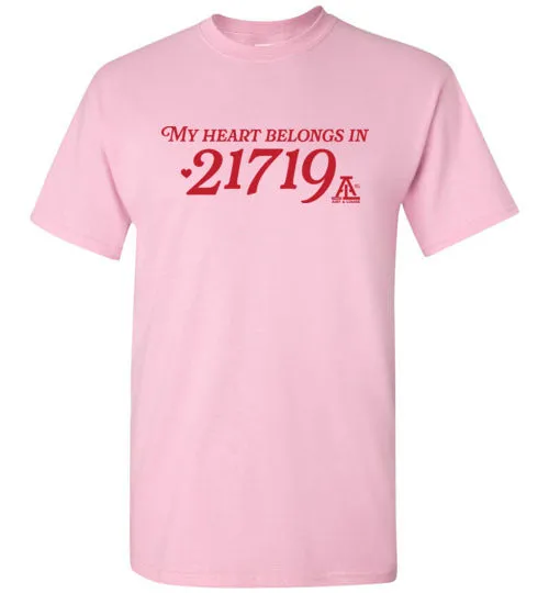 Short Sleeve T-Shirt - My Heart Belongs in 21719