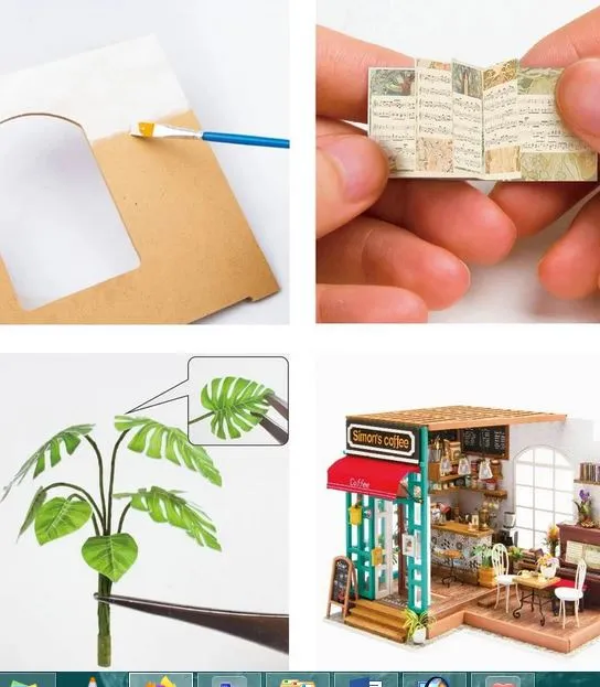 Simons Coffee DIY Miniature Kit
