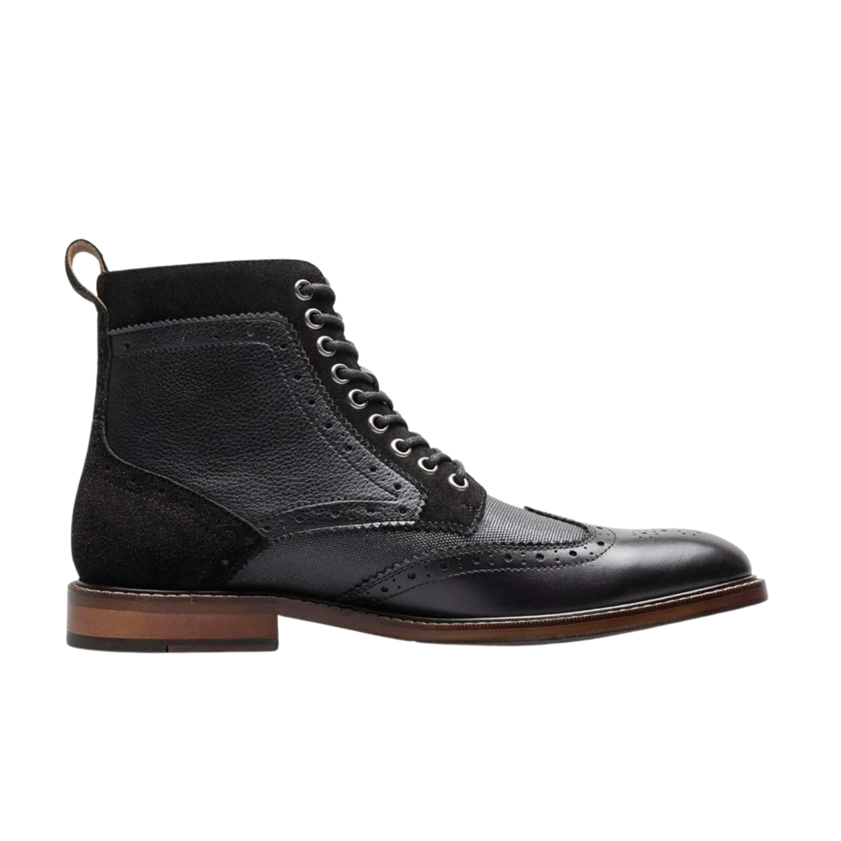 STACY ADAMS -  Finnegan Wingtip Lace up Boot