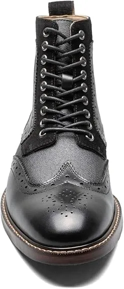 STACY ADAMS -  Finnegan Wingtip Lace up Boot