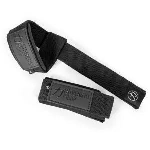 Stealth Black PRO Lifting Straps, 50cm or 65cm