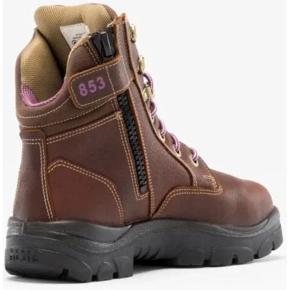 Steel Blue Women's Southern Cross Side Zip 6" WP Steel Toe MG Work Boot - 892853