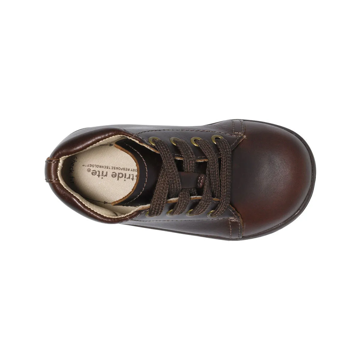 Stride Rite Brown Elliot Baby Walking Shoe