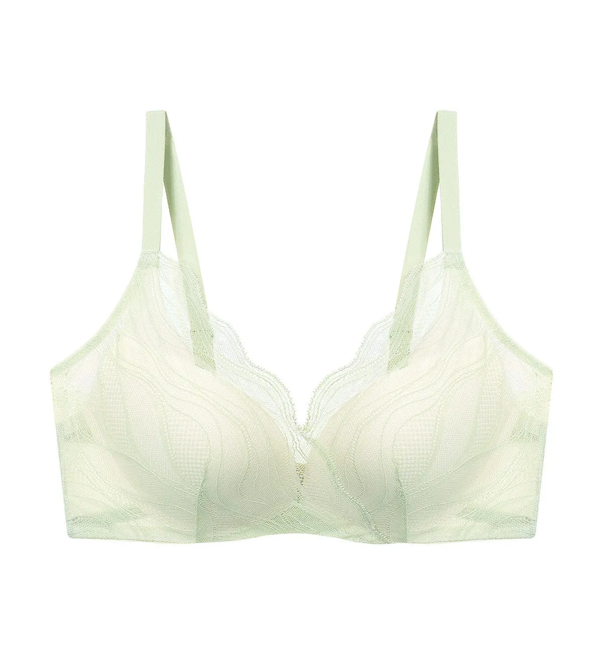 STYLE AIRY WIRED PUSH UP DEEP V BRA