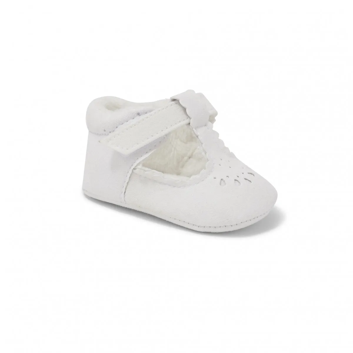 Suede Baby Booties