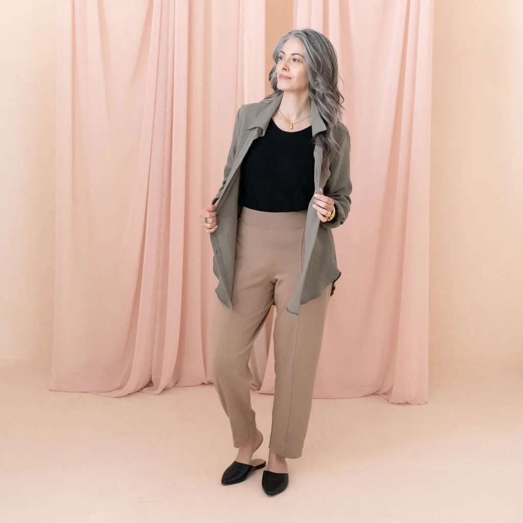 The Airy Gauze Button-Up