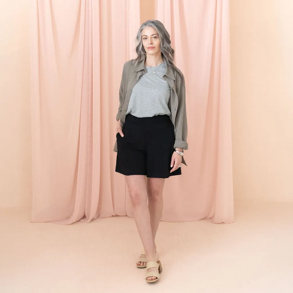 The Airy Gauze Button-Up