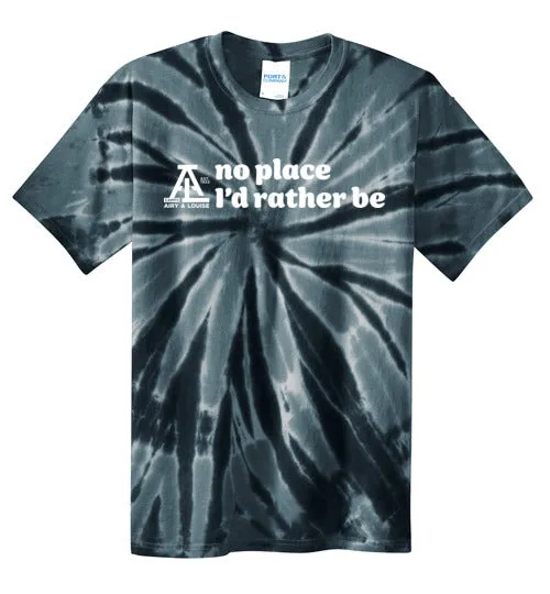 Tie-Dye T-Shirt - No Place I'd Rather Be