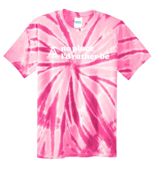 Tie-Dye T-Shirt - No Place I'd Rather Be