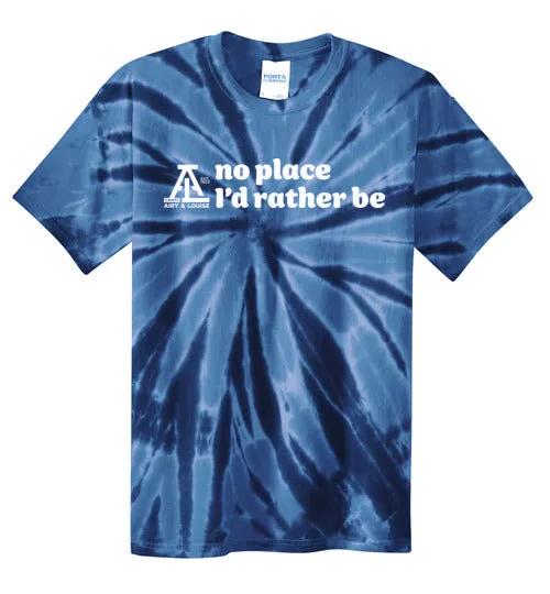 Tie-Dye T-Shirt - No Place I'd Rather Be