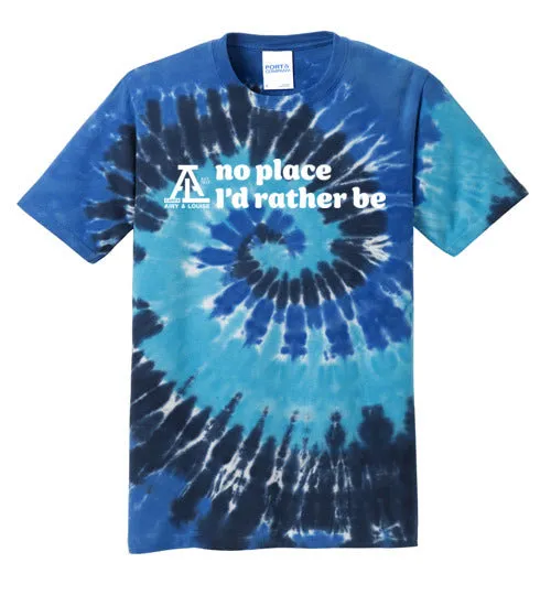 Tie-Dye T-Shirt - No Place I'd Rather Be