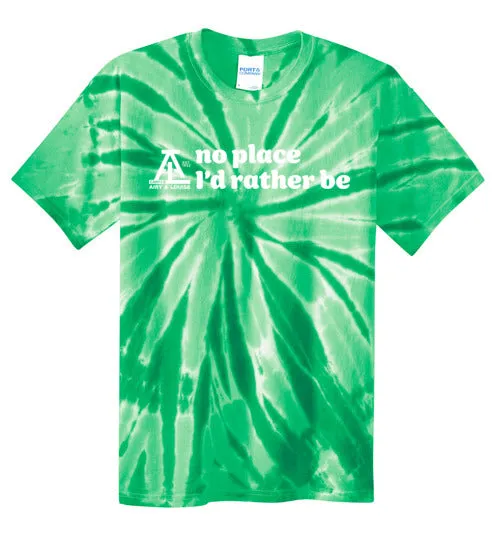 Tie-Dye T-Shirt - No Place I'd Rather Be
