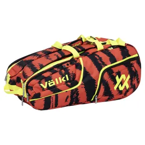Tour Zebra Combi Tennis Bag Lava Red and Black