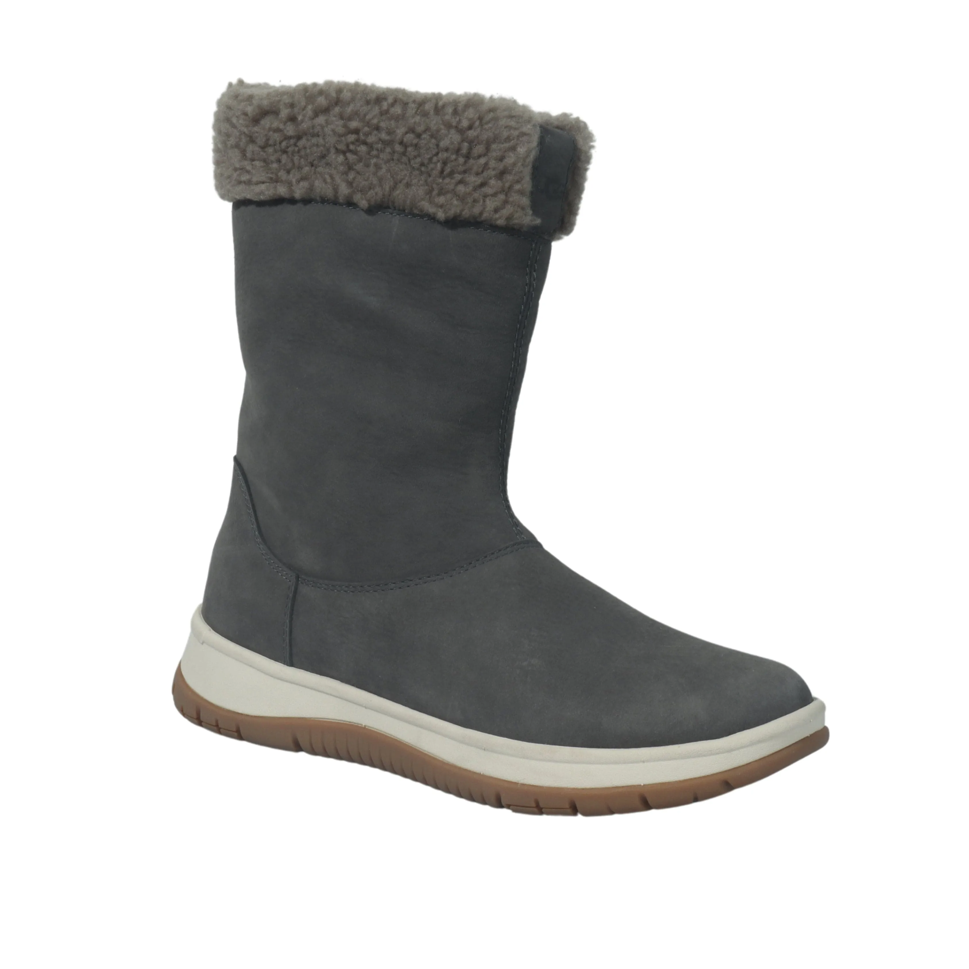 UGG - Long Faux fur boots logo