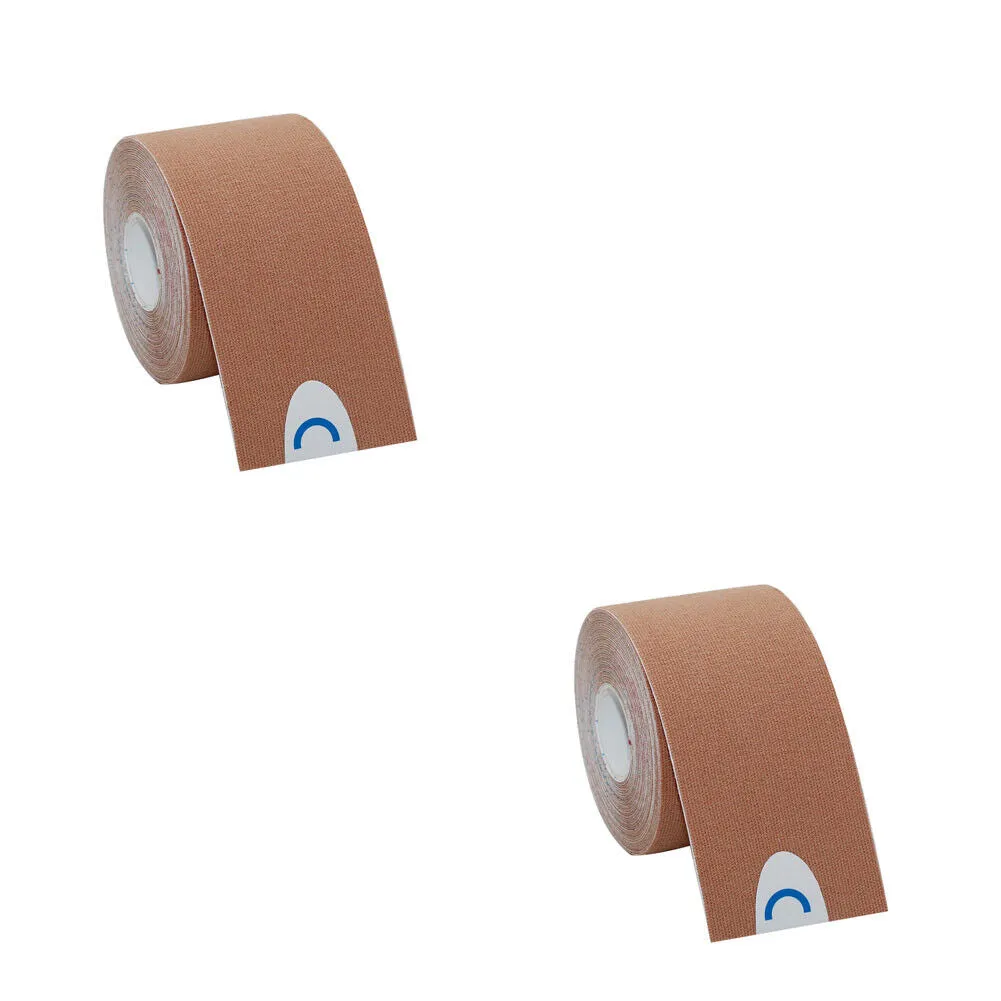 US 2-4 Pcs Cotton Elastic Kinesiology Therapeutic Athletic Latex Free Sport Tape