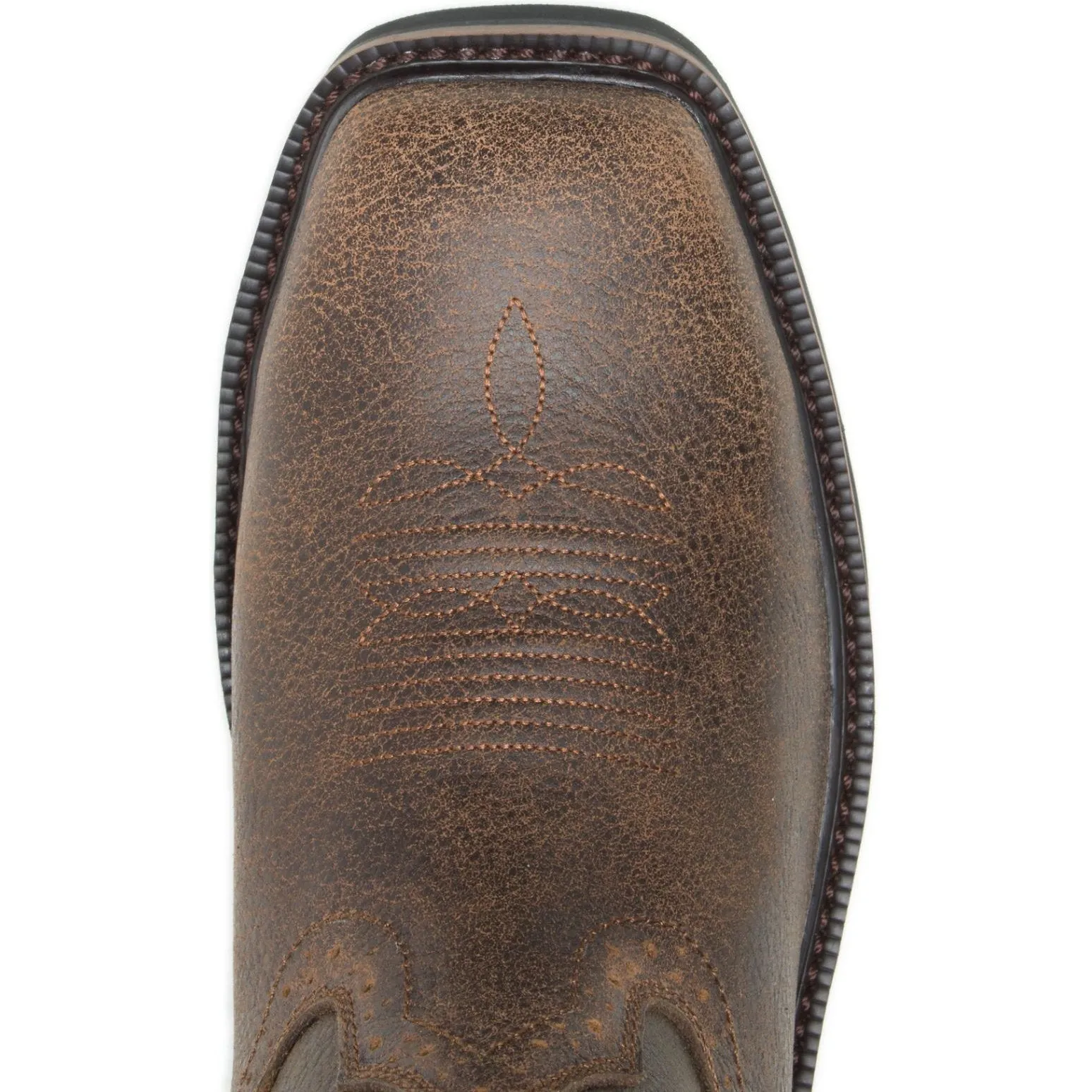 Wolverine Men's Rancher Claw Soft Toe WP Western Work Boot - Brown - W200138