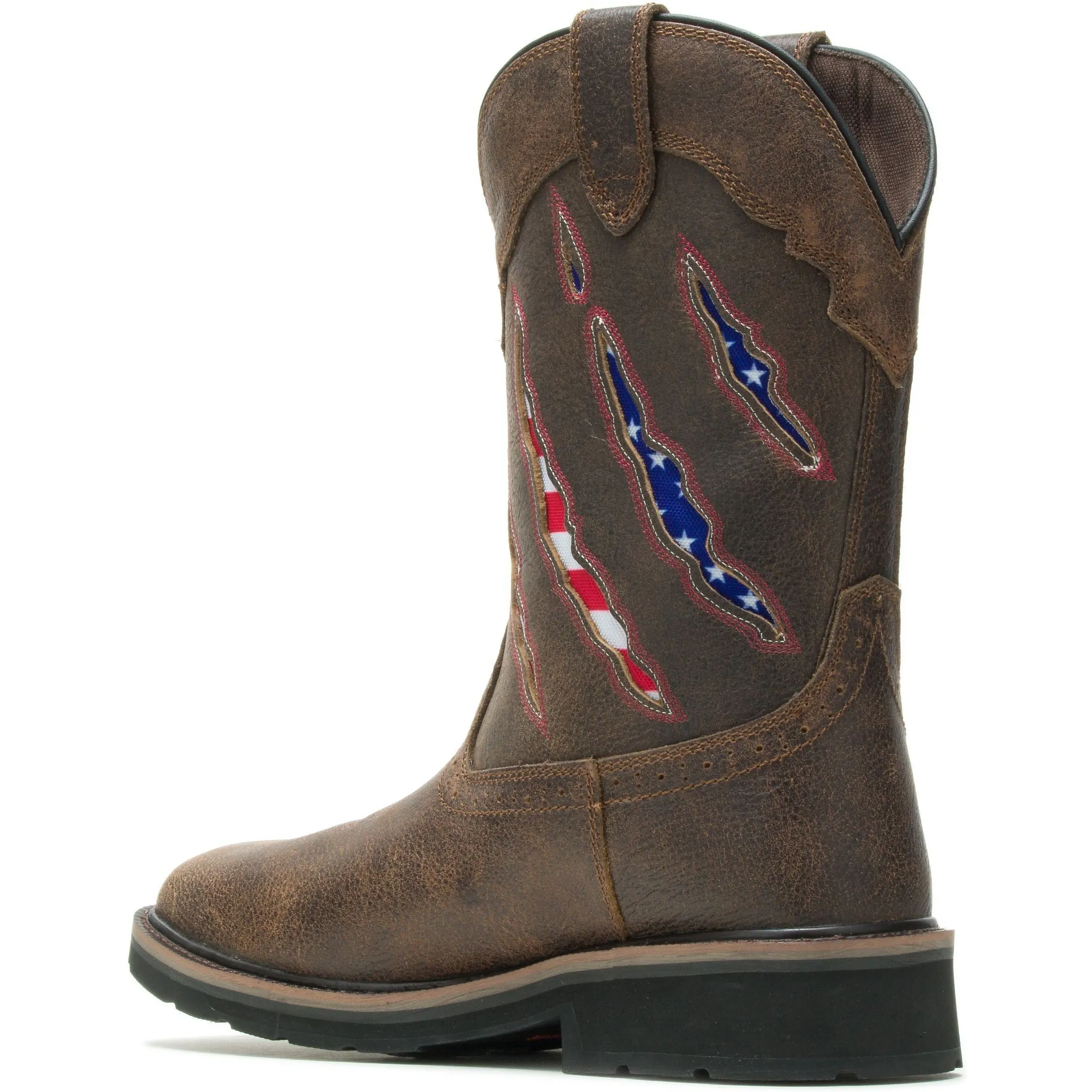 Wolverine Men's Rancher Claw Soft Toe WP Western Work Boot - Brown - W200138