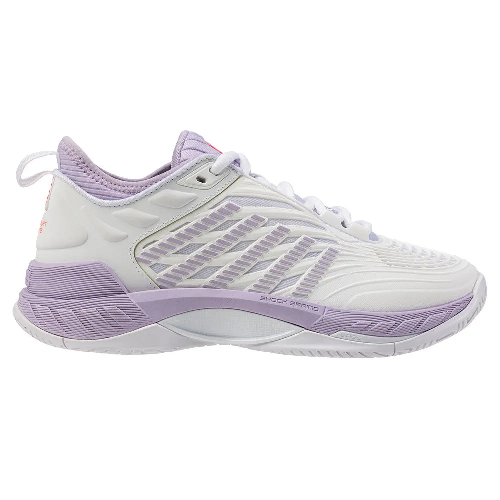 Women`s Hypercourt Supreme 2 Tennis Shoes White and Orchid Petal