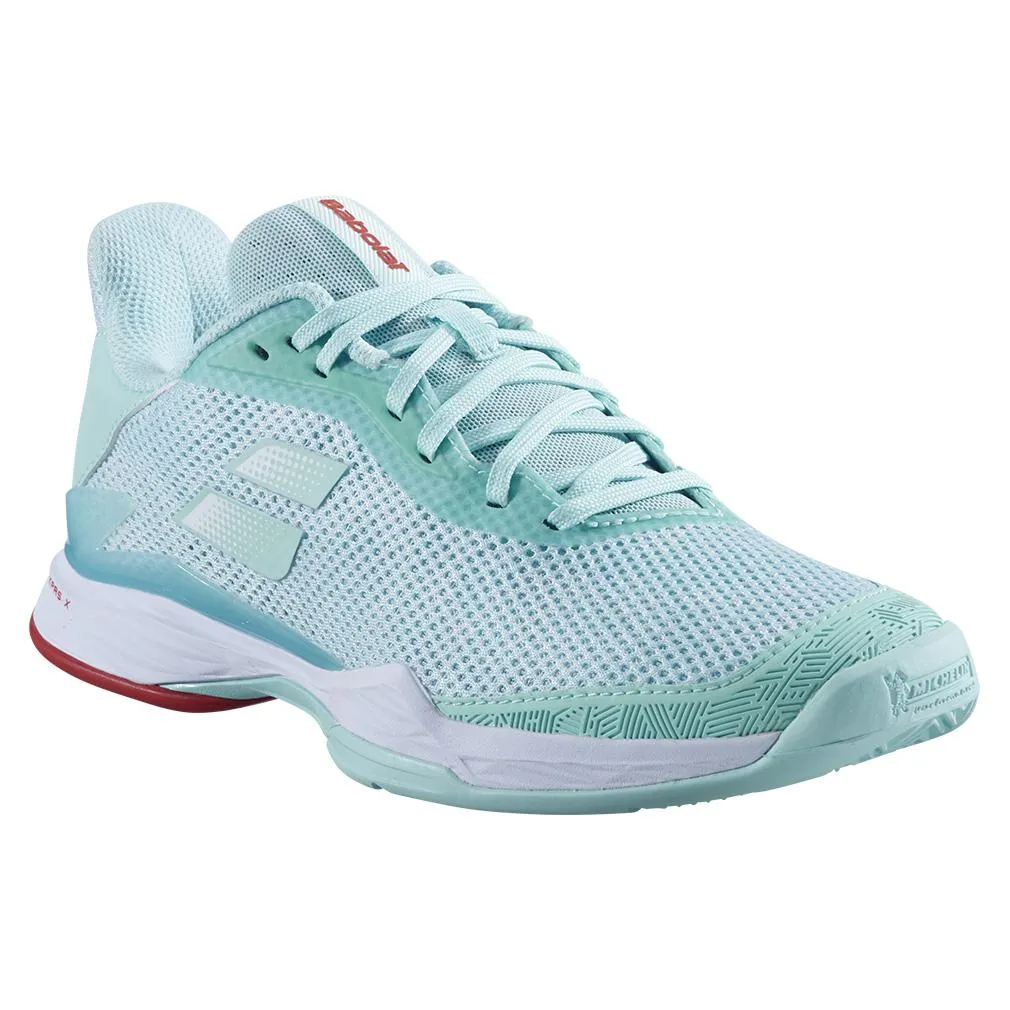 Women`s Jet Tere Clay Tennis Shoes Yucca and White