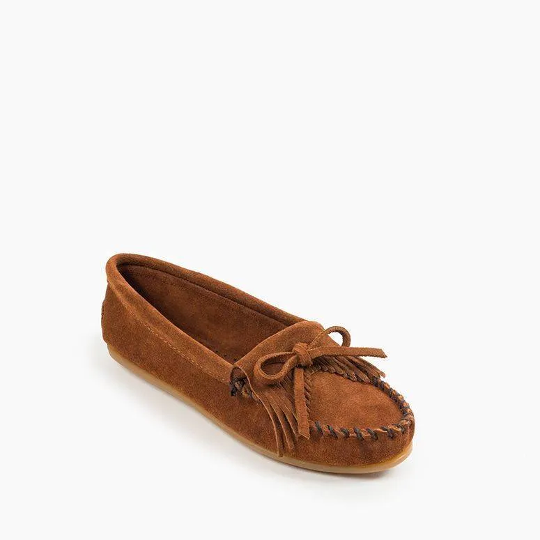 Women's Kilty Hardsole Moccasins 402