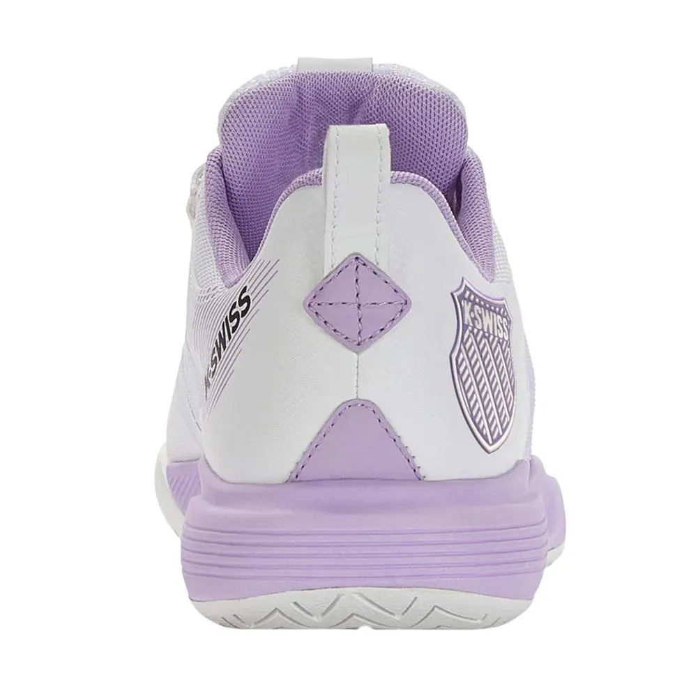 Women's Ultrashot Team Tennis Shoes White and Purple Rose