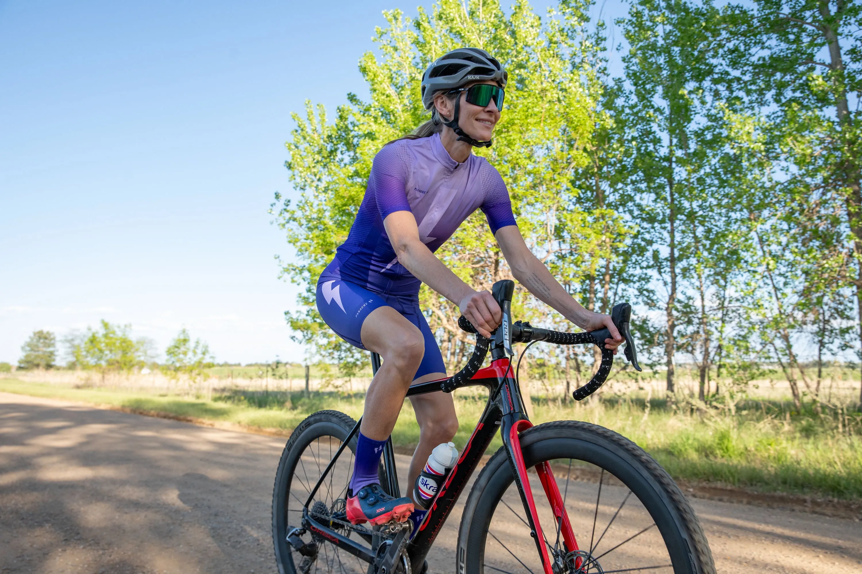 W's Pro Air Jersey - Purple Bolts