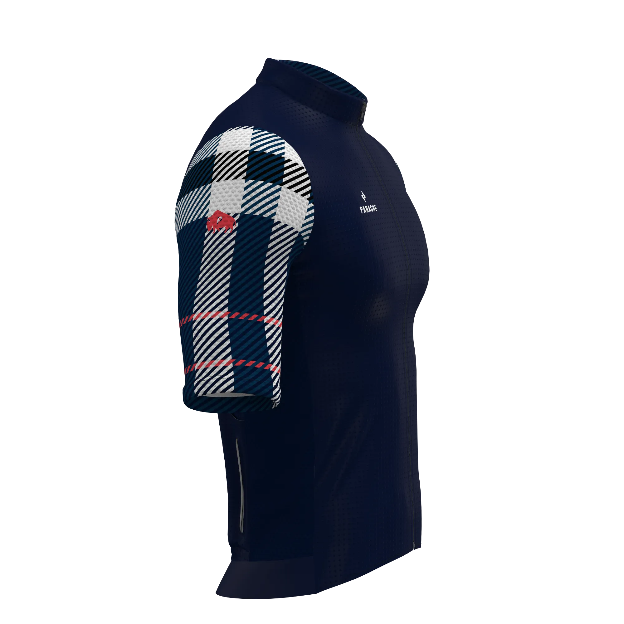 W's Pro Super SS Jersey - Midnight Plaid
